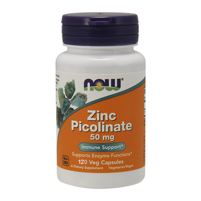 NOW - Zinc Picolinate 50mg. / 120 Caps.